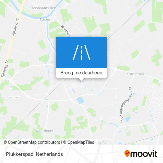 Plukkerspad kaart