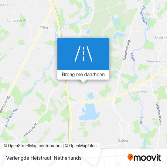 Verlengde Heistraat kaart