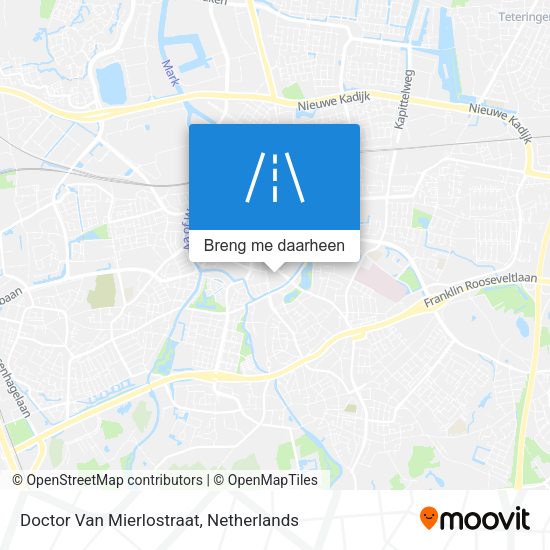 Doctor Van Mierlostraat kaart
