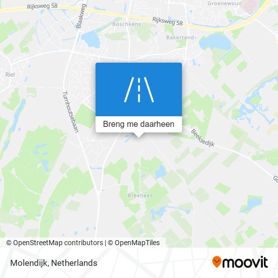 Molendijk kaart