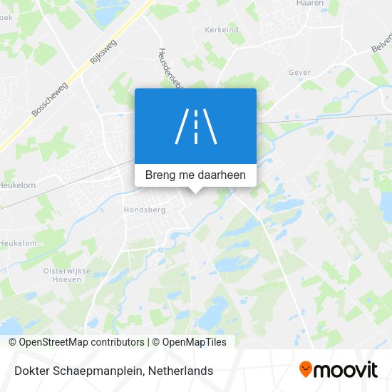 Dokter Schaepmanplein kaart