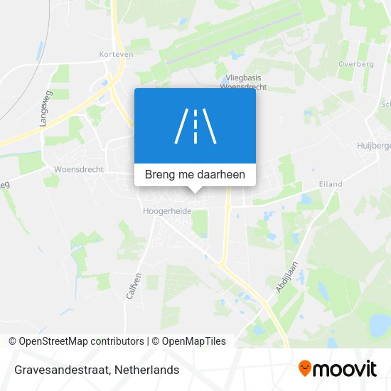 Gravesandestraat kaart