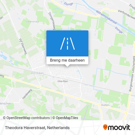 Theodora Haverstraat kaart