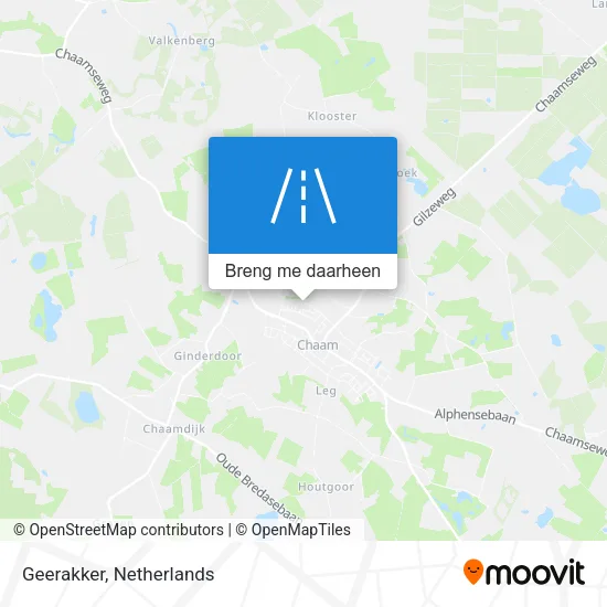 Geerakker kaart
