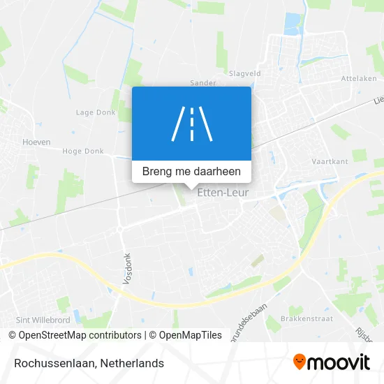 Rochussenlaan kaart