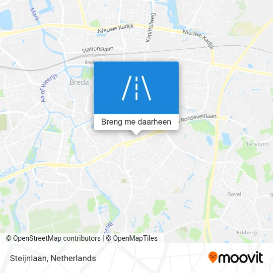 Steijnlaan kaart
