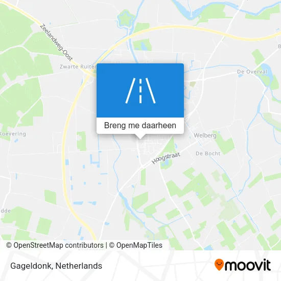 Gageldonk kaart