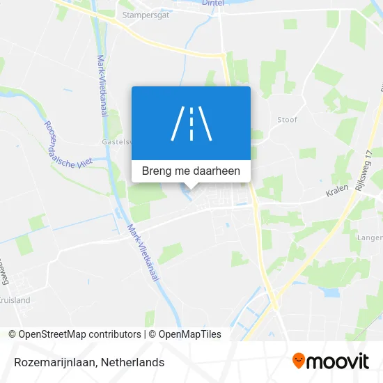 Rozemarijnlaan kaart
