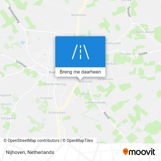 Nijhoven kaart