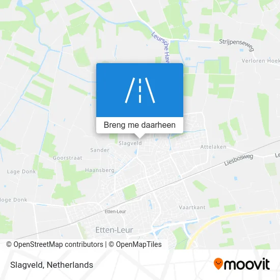 Slagveld kaart