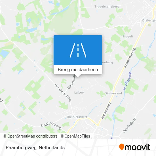Raambergweg kaart