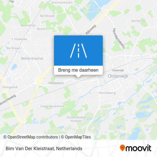 Bim Van Der Kleistraat kaart