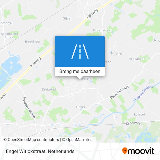 Engel Witloxstraat kaart