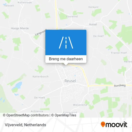 Vijverveld kaart