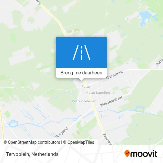 Tervoplein kaart