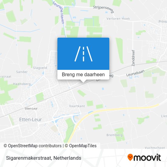 Sigarenmakerstraat kaart