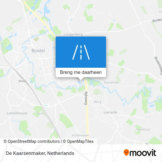 De Kaarsenmaker kaart
