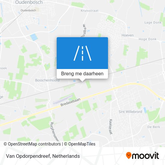 Van Opdorpendreef kaart