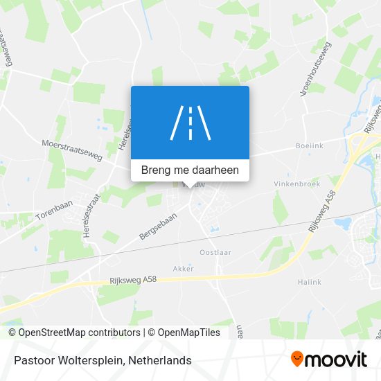 Pastoor Woltersplein kaart