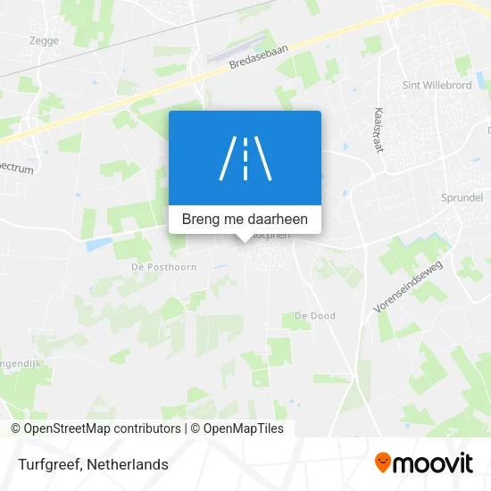 Turfgreef kaart