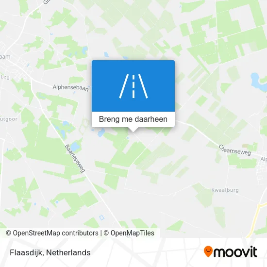 Flaasdijk kaart