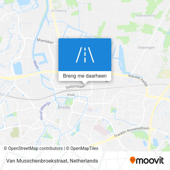 Van Musschenbroekstraat kaart