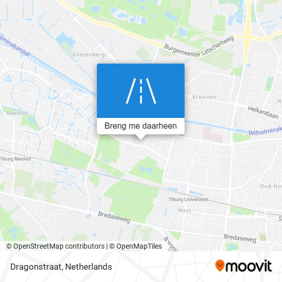 Dragonstraat kaart