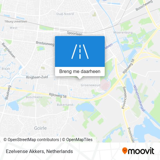 Ezelvense Akkers kaart