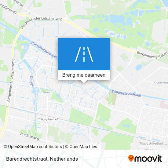 Barendrechtstraat kaart