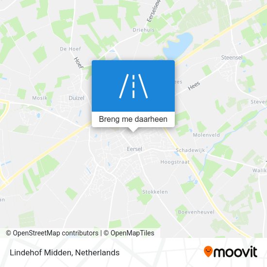 Lindehof Midden kaart