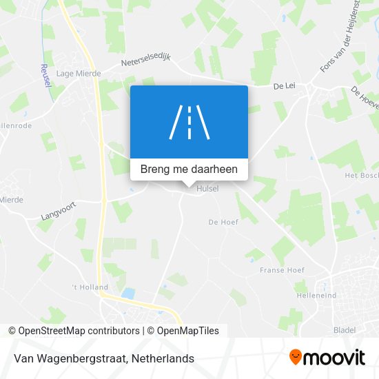 Van Wagenbergstraat kaart