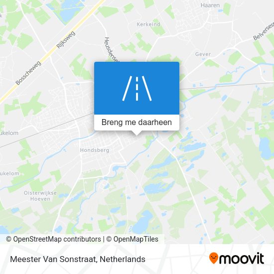 Meester Van Sonstraat kaart