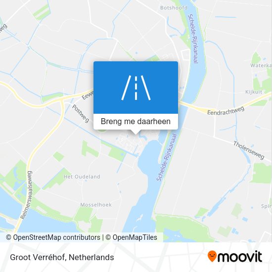Groot Verréhof kaart