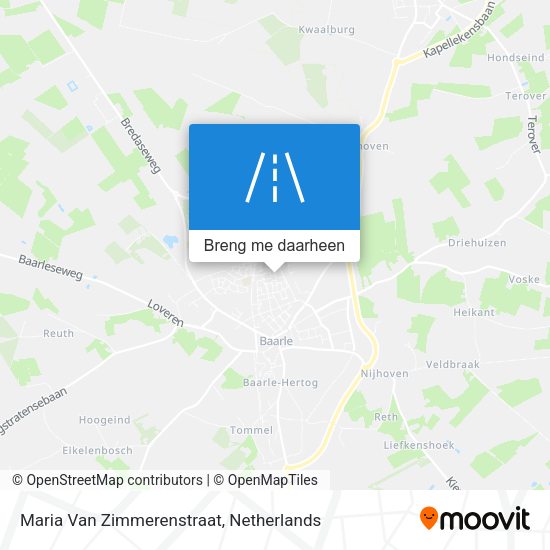Maria Van Zimmerenstraat kaart