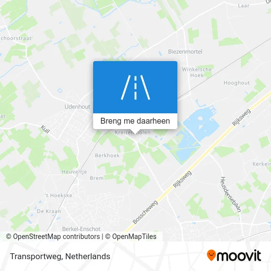 Transportweg kaart