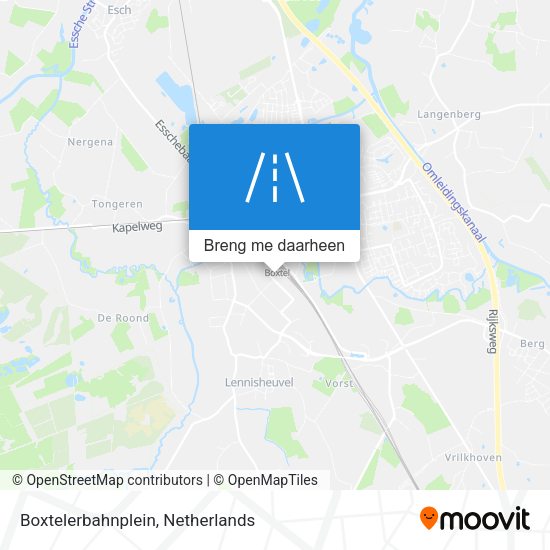 Boxtelerbahnplein kaart