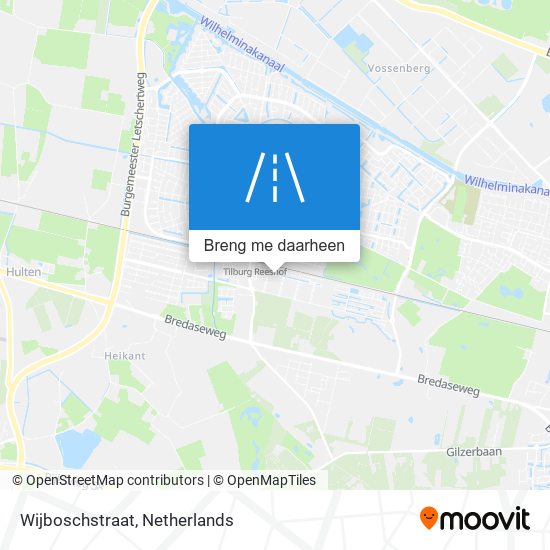 Wijboschstraat kaart
