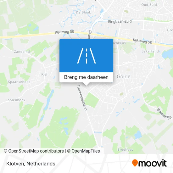 Klotven kaart