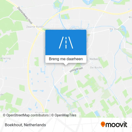 Boekhout kaart