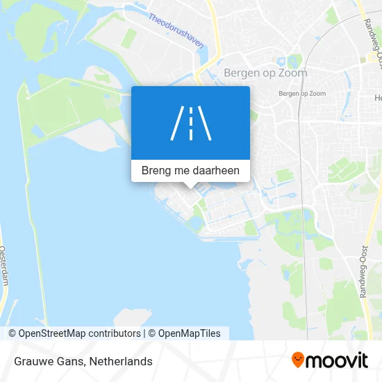 Grauwe Gans kaart
