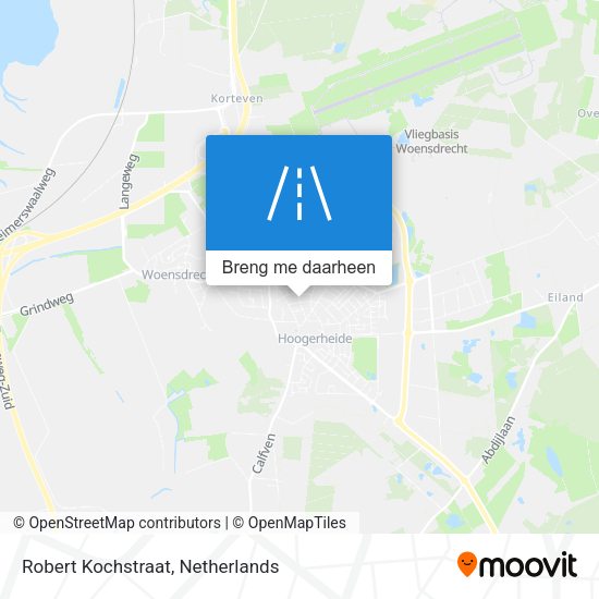 Robert Kochstraat kaart