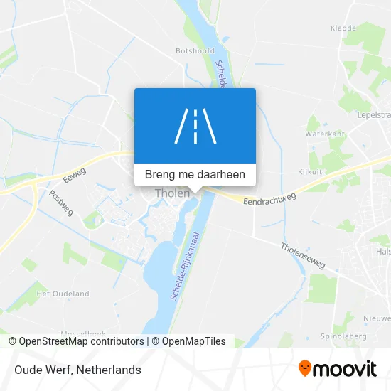 Oude Werf kaart