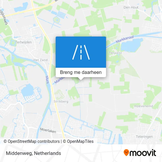 Middenweg kaart