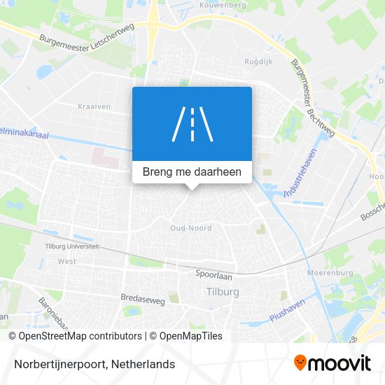 Norbertijnerpoort kaart