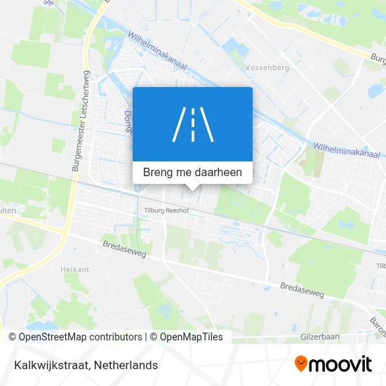 Kalkwijkstraat kaart