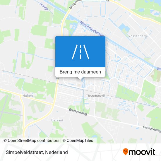 Simpelveldstraat kaart