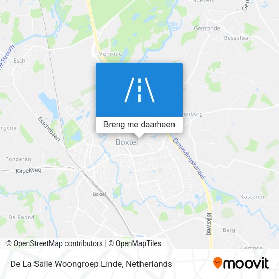De La Salle Woongroep Linde kaart