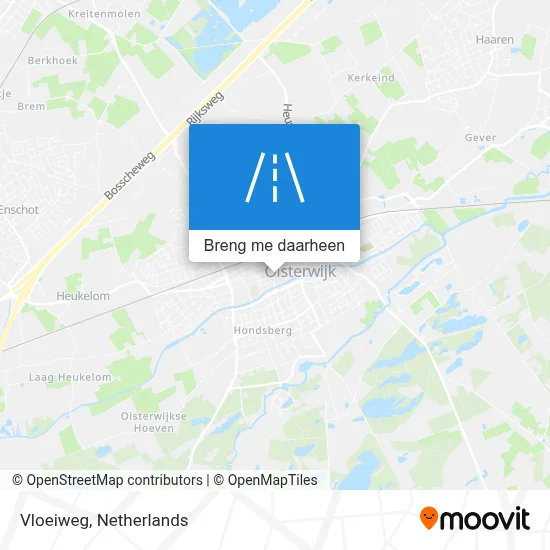Vloeiweg kaart