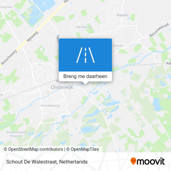 Schout De Walestraat kaart