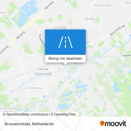 Brouwerstraat kaart